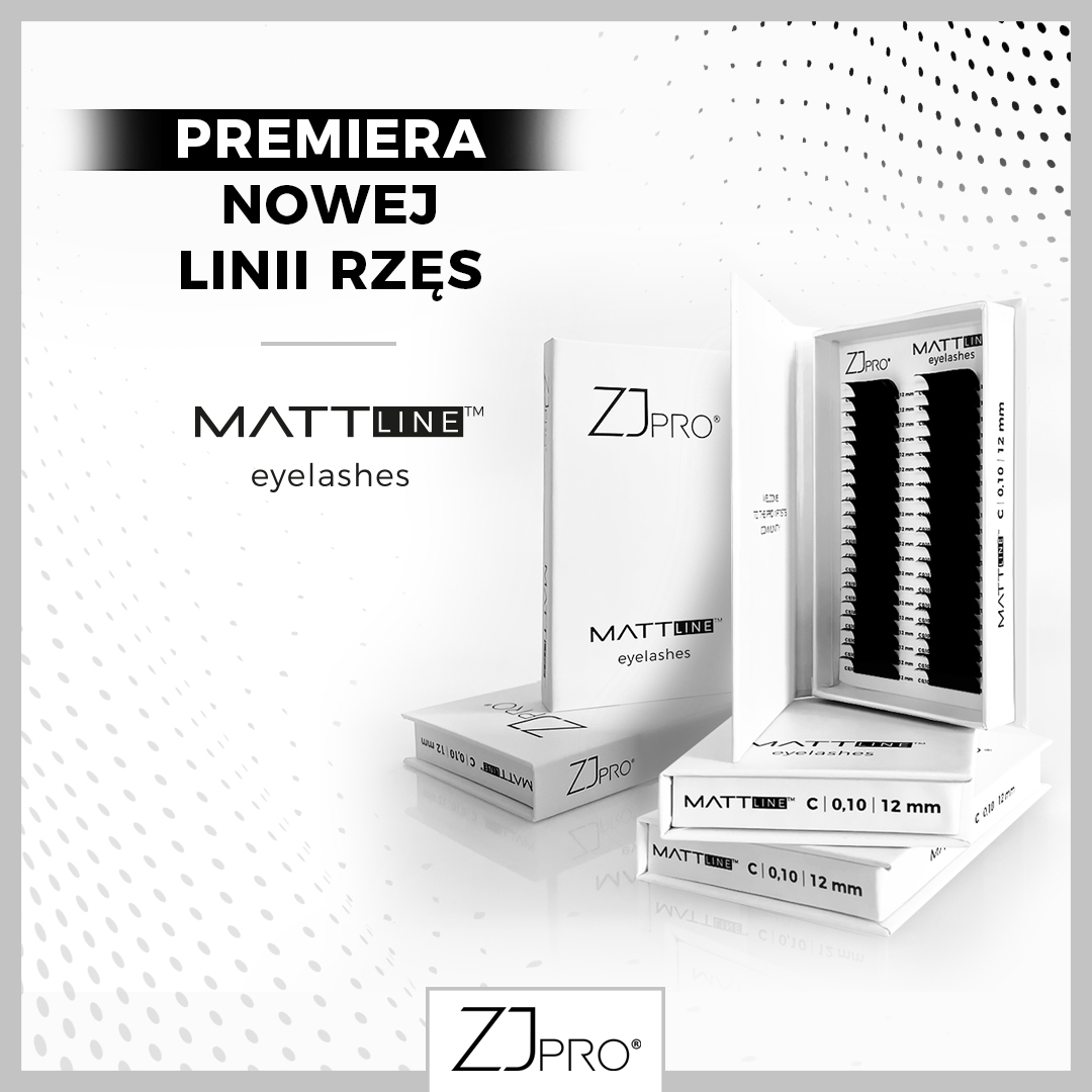 PREMIERA NOWEJ LINII RZĘS “MATTLine™ eyelashes” w ZJ PRO®!